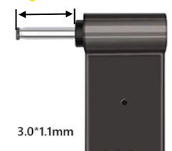 Адаптер STLab USB Type-C to DC Male Jack 3.0x1.1 mm для зарядки ноутбуков ACER, SAMSUNG (PD100W-3.0x1.1mm)