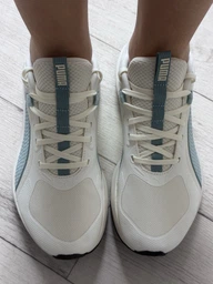 Женские кроссовки для бега Puma Flare Pro Trail 31173213 40 (6.5UK) 25.5 см Warm White-Baltic Sea Blue-Fresh Water (4069161390128) фото от покупателей 1