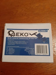 Струбцина столярная Geko G29961 3/4" трубная фото от покупателей 1