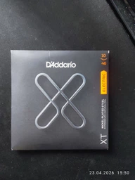 Струны для электрогитары D'Addario XTE1046 XT Electric Nickel Plated Steel Regular Light (10-46) фото от покупателей 3