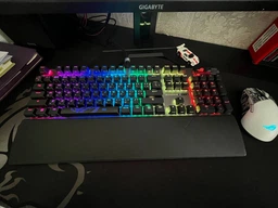 Клавіатура механічна ASUS 90MP03XG-BKMA00 ROG Strix Scope II X, 104key, USB-A, EN/UK, RGB, чорний