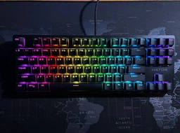Клавіатура бездротова Hator Rockfall 3 Orange Switch UA RGB White (HTK851UA)