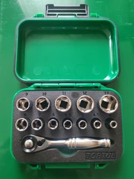 Набор головок с трещоткой Toptul 1/4" 13 предметов (GABW1301) фото от покупателей 2