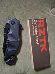 Нож складной RZTK Defender Black фото от покупателей 8