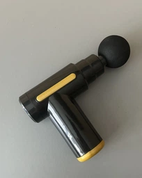 Перкуссионный массажный пистолет для тела Massage Gun вибромассажер для мышц красный фото от покупателей 8