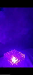 Ночник от USB куб звездное небо LED настольная RGB лампа 16 цветов для спальни и детской + пульт фото от покупателей 8