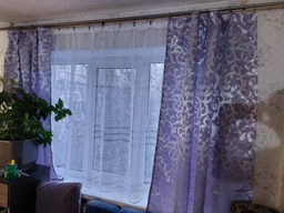 Тюль жаккард VR-Textil № 1602т Арка на кухню цвет белый 300х160 см (53-0120)