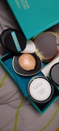 Триколірний кушон Натуральний тон Drawshe Blue Diamond Three Color Skin Nourishing Air Cushion Cream 24 г фото від покупців 1