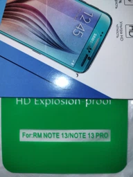 Захисне скло-плівка Fiji Ceramics для Xiaomi Redmi Note 12S чорний Full Glue 0,26 мм фото від покупців 1