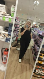 Женский костюм из рубчика футболка и штаны Черный Maybel 3XL 316 (2165_6)