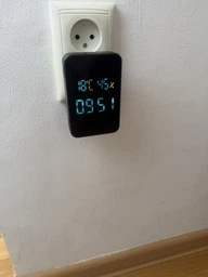Дзвінок дверний бездротовий з козирком з DOORBELL 5615 з годинником, термометром і показником вологості фото від покупців 11