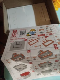 Будівельний набір BLOCKY Будинок на скелі Strateg (31017) з міні-цеглинок призначений для творчості.