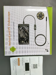 Цифровой эндоскоп для смартфона USB 5 метров, автомобильный, гибкий кабель Cable Car, камера 5.5мм, водонепроницаемый, для автообслуживания и диагностики фото от покупателей 4