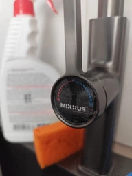 Смеситель для кухни с выдвижным изливом Mixxus Premium HAMMER 014 GRAPHITE (MI6955)