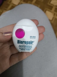 Зубная нить-флосс Biorepair Расширяющая с гидроксиапатитом и гиалуроновой кислотой 30 м (8017331058244)