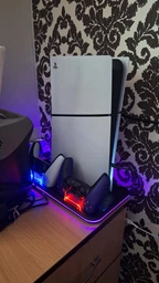 Зарядная вертикальная док-станция Saitake DZ504 с охлаждением для PS5, PS5 Slim и PS5 Pro Black фото от покупателей 1