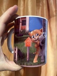 Чашка Говорящий Том и друзья (кружка supercup Talking Tom 003)