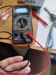 Мультиметр цифровой тестер XL830L / 600V DC-10A / функция Hold / подсветка