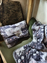 Подушка Руно Grey Cat антиаллергенное волокно 50х70 см (Р310.52СЛУ_Grey Cat)