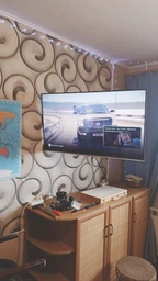 Настенное поворотное крепление для телевизора Gembird 32"-55" (WM-55ST-02)