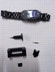 Ремінець металевий Mi Jobs Plus з металевим кріпленням для Xiaomi Mi Smart Band 10/9/8 Rose Gold (mrk3458) фото від покупців 8