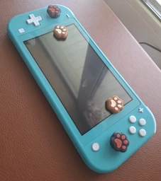 Силіконові накладки на стіки Paws (Light Blue) для Nintendo Switch / Switch OLED / Switch LITE (2шт.) [466129529]