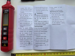 Профессиональный датчик Детектор утечки природного газа метана оповещатель Сигнализатор при обнаружении Высокоточный 300–10000 PPM ANENG GN803 полупроводниковый датчик фото от покупателей 2
