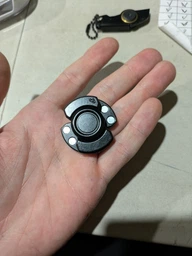 Антистресс Mini EDC Toy 3 в 1 Спиннер, Магнитный Слайдер, Кликер цвет Чёрный (01501) фото от покупателей 1