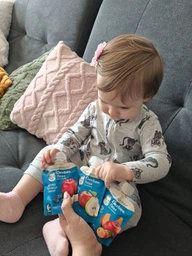 Пюре фруктово-овощное Gerber Яблоко, Тыква, Абрикос для детей с 6 месяцев 90 г (7613036034999) фото от покупателей 11