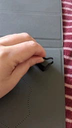 Чехол-книжка универсальный для планшетов с диагональю 11 дюймов, Slim Silicone Hooks, Lavender Grey, (264мм * 17мм * 192мм), искусственная кожа, фиксация скобы, магнитная застежка, обложка-подставка, ArmorStandart (ARM81933)