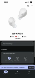 Навушники Sony WF-C710N White (WFC710NW.E) фото від покупців 1