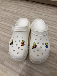 Мужские кроксы Crocs Classic Crush Clog 207521-100 42-43 (M9/W11) 27 см White (191448973695)