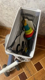 Кошик для білизни для зберігання брудного одягу корзина сортувальна біла 60*35*17