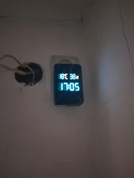 Дзвінок дверний бездротовий з козирком з DOORBELL 5615 з годинником, термометром і показником вологості фото від покупців 5