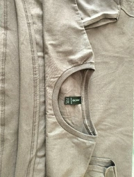 Базовая мужская футболка Gildan Light Cotton синяя L фото от покупателей 3