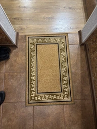 Килимок придверний, у передпокій, коридор MAC Carpet Taba 315 40х60 см Синій