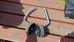 Опорные боковые тренировочные колеса на велосипед 12-20” пласт. Feel Fit 02243