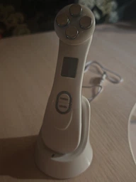 Микротоковый массажер для лица и шеи RF & EMS Beaty Instrument с микротоками 9 режимов лифтинг LPG и тонус кожи для омоложения с микротоками электрический аккумуляторный фото от покупателей 3