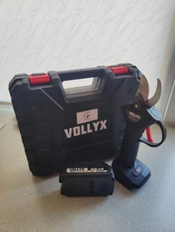 Секатор аккумуляторный VOLLYX BLACK 21V кусторез садовые ножницы + 2 АКБ + кейс фото от покупателей 12