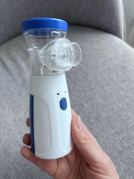 Портативный ультразвуковой ингалятор небулайзер Mesh Nebulizer для детей и взрослых, ручной для дыхательной терапии фото от покупателей 1
