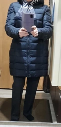 Длинная куртка Tom Tailor lightweight puffer coat M Черный 1031391-14482