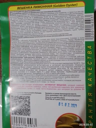 Міцелій Гриба, Глива лимонна,10 г