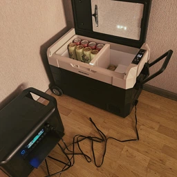 Туристический компрессорный холодильник Berdsen Icemax 400 40 л Черно-серый (5903890631086) фото от покупателей 7