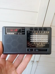 Радиоприемник с аккумулятором Радио FM AM SW / MicroSD / USB / Bluetooth / mp3-плеєр Black XHDATA D-368 (00-0001394) фото от покупателей 7