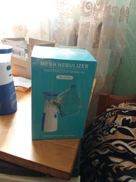 Портативный ультразвуковой ингалятор небулайзер Mesh Nebulizer для детей и взрослых, ручной для дыхательной терапии фото от покупателей 16