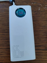 УМБ Портативна Батарея Baseus Amblight Digital Display 65W 30000mAh Powerbank White