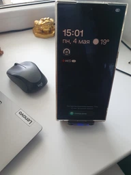 Беспроводное зарядное устройство Держатель - подставка Qi Fast Charger 15W для iPhone та Android Black фото от покупателей 7