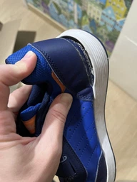 Детские кроссовки для мальчика Adidas Tensaur Switch Cf C JH9255 34 Ftwwht/Royblu/Dkblue (4067904306016)