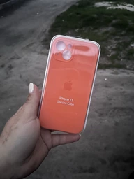 Чохол-накладка Silicone Full case Camera Protective для iPhone 13 Lilac cream (13) блакитний