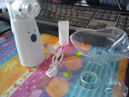 Портативный ультразвуковой ингалятор небулайзер Mesh Nebulizer для детей и взрослых, ручной для дыхательной терапии фото от покупателей 10